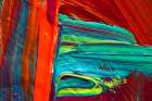 Painted abstract Art Print